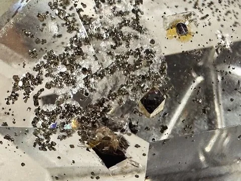 Pyrite in Quartz