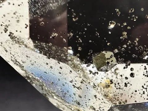 Pyrite in Quartz