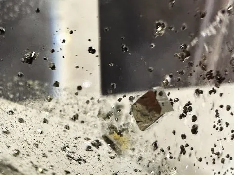 Pyrite in Quartz