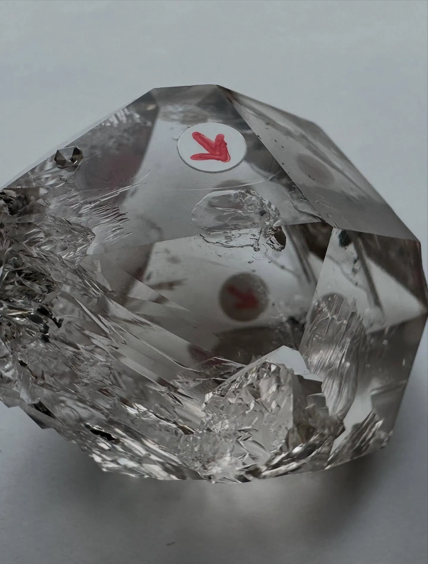 水入りハーキマーダイヤモンド(水晶)