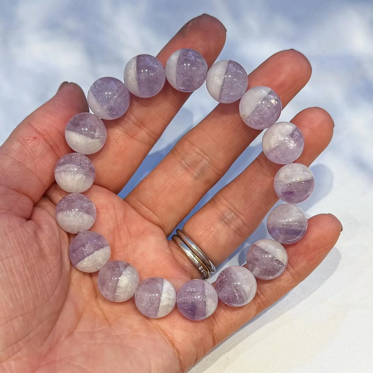 バイカラーアメジスト