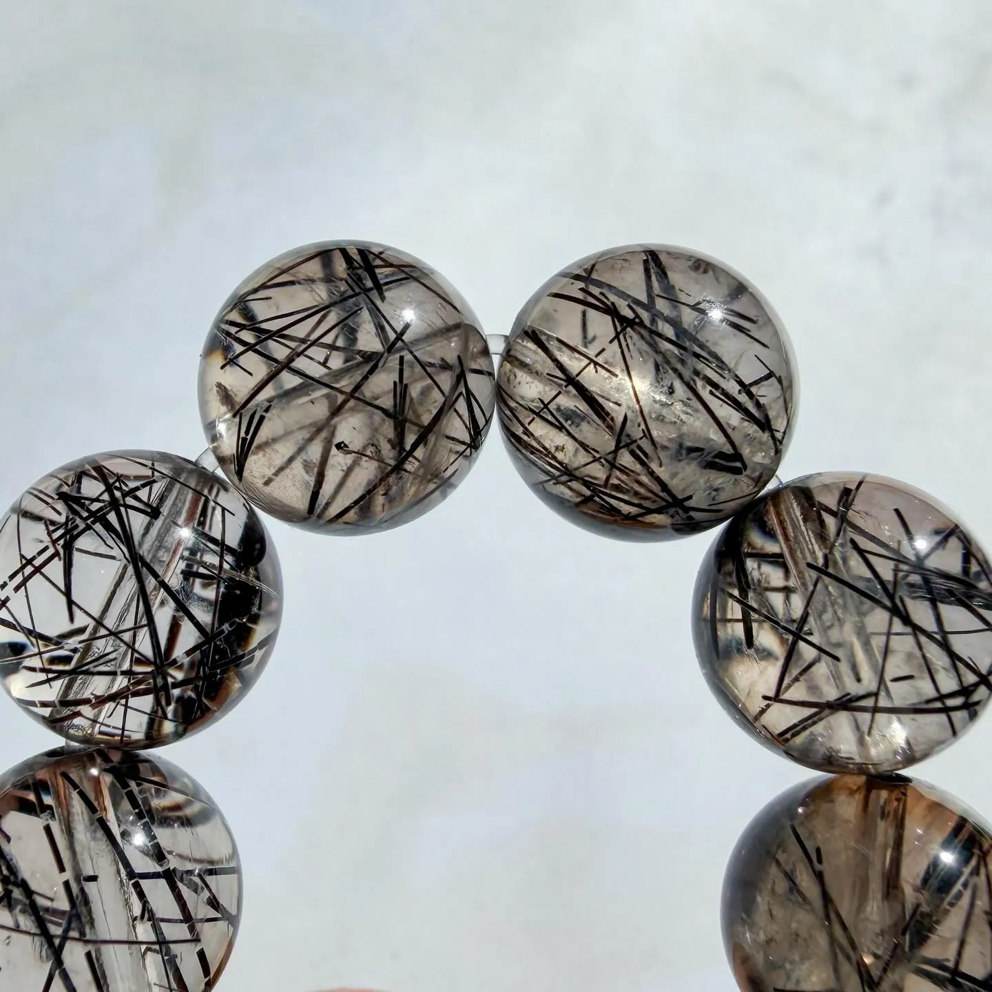 スモーキーブラックルチルクォーツ