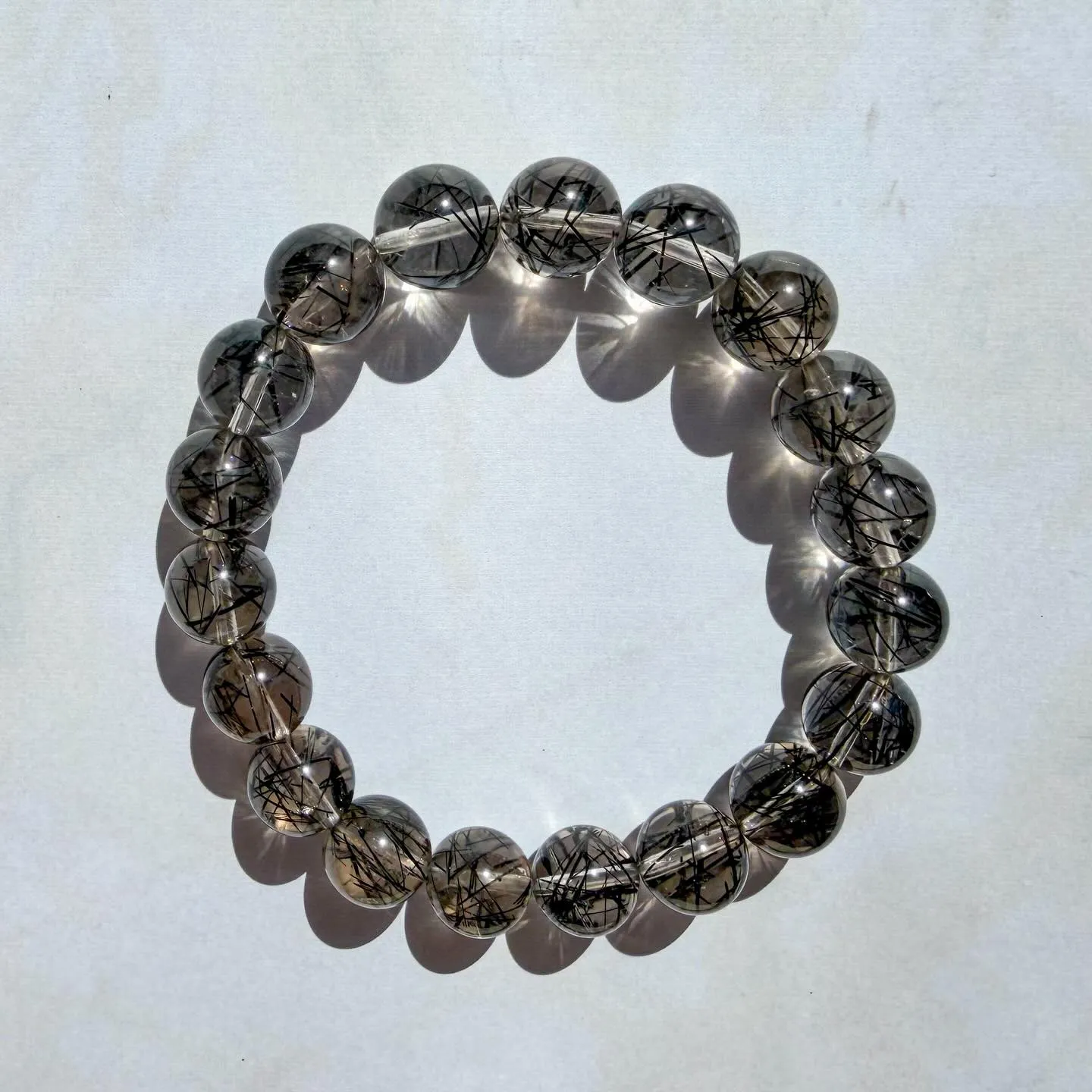 スモーキーブラックルチルクォーツ