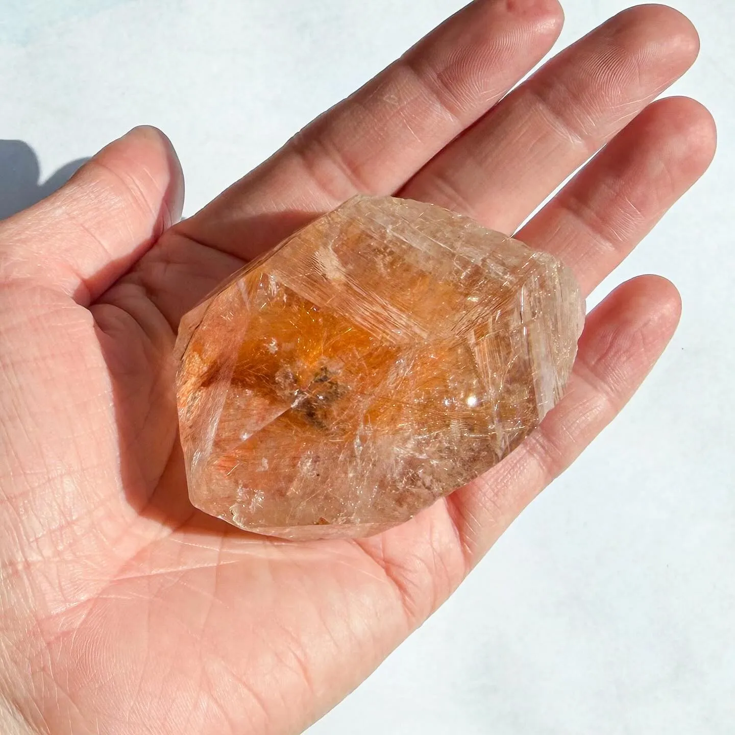 オレンジルチルクォーツ