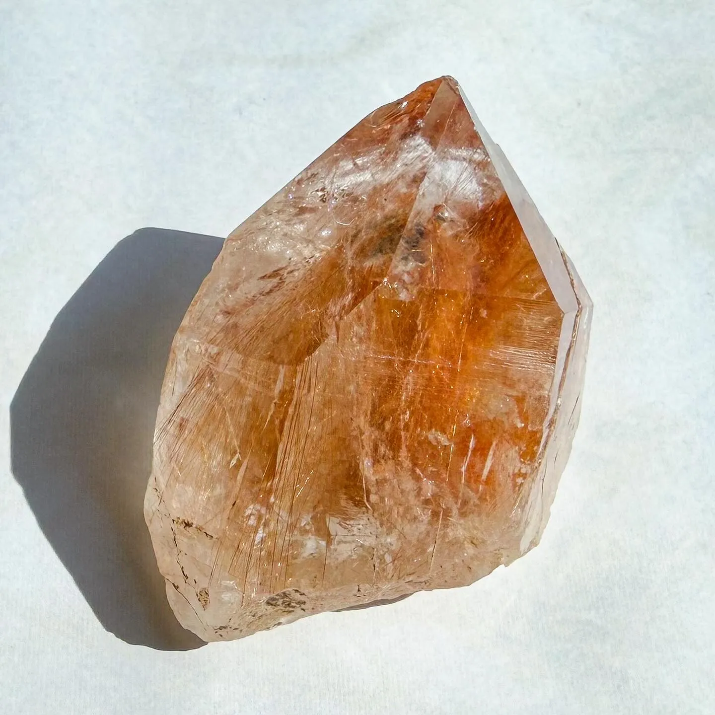 オレンジルチルクォーツ