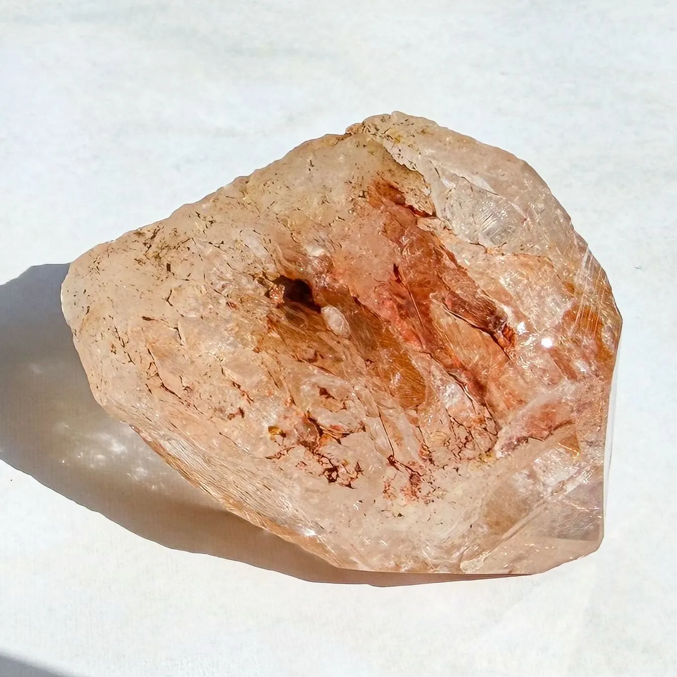 オレンジルチルクォーツ