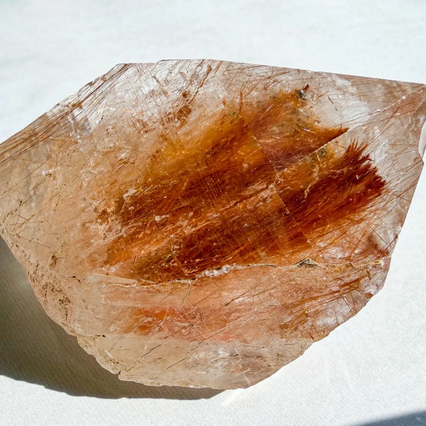 オレンジルチルクォーツ