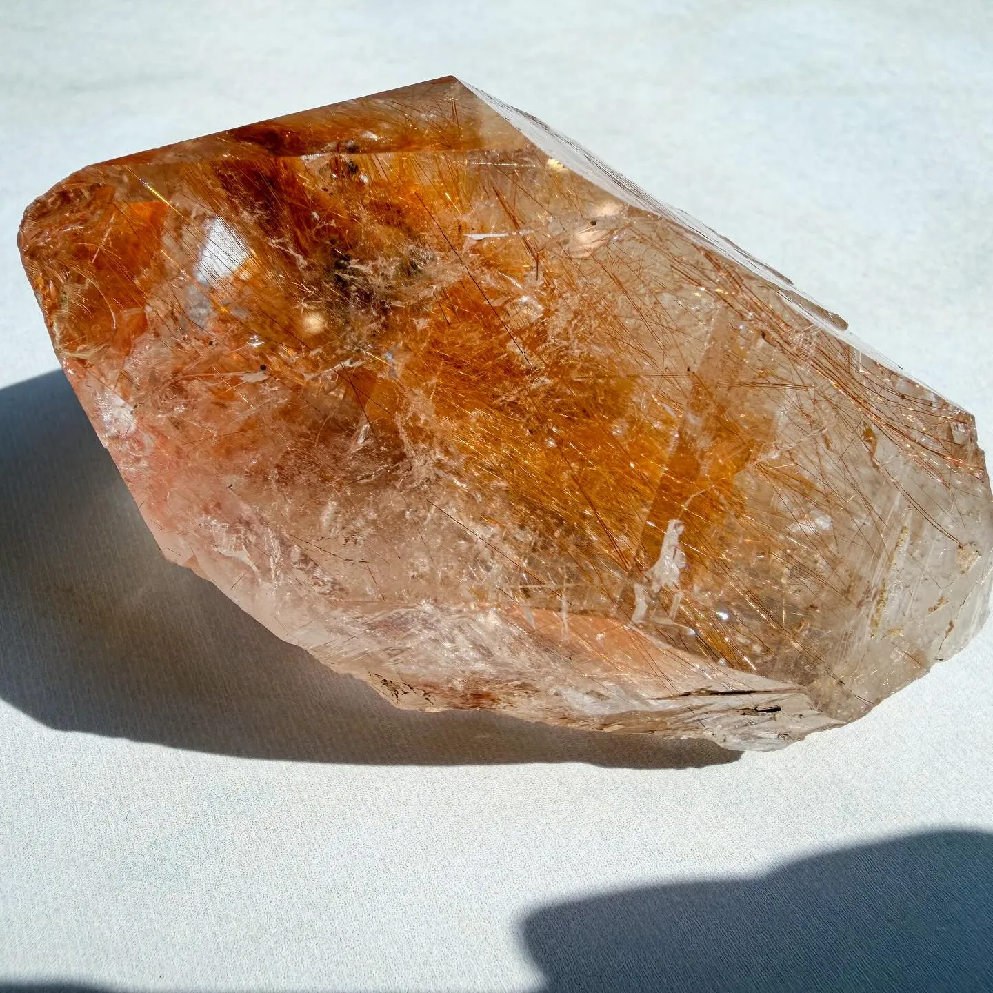 オレンジルチルクォーツ