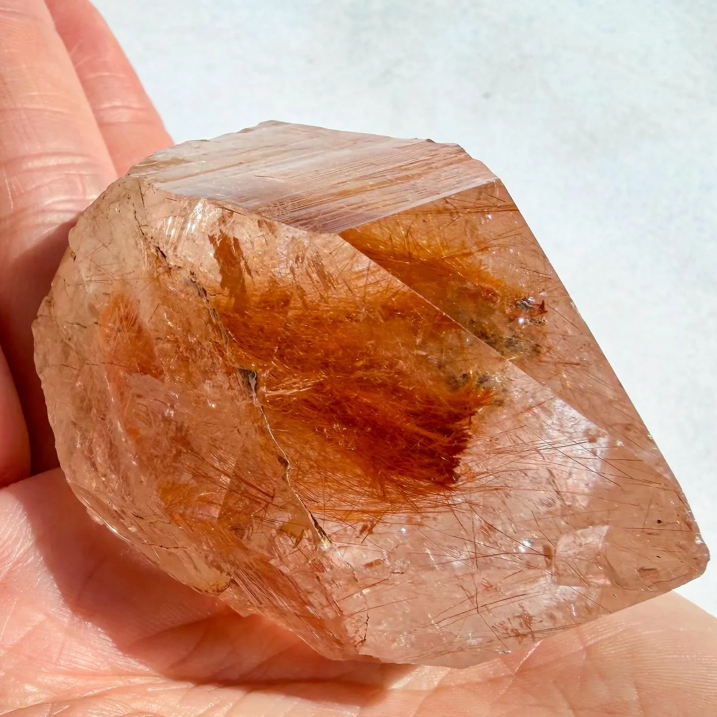 オレンジルチルクォーツ