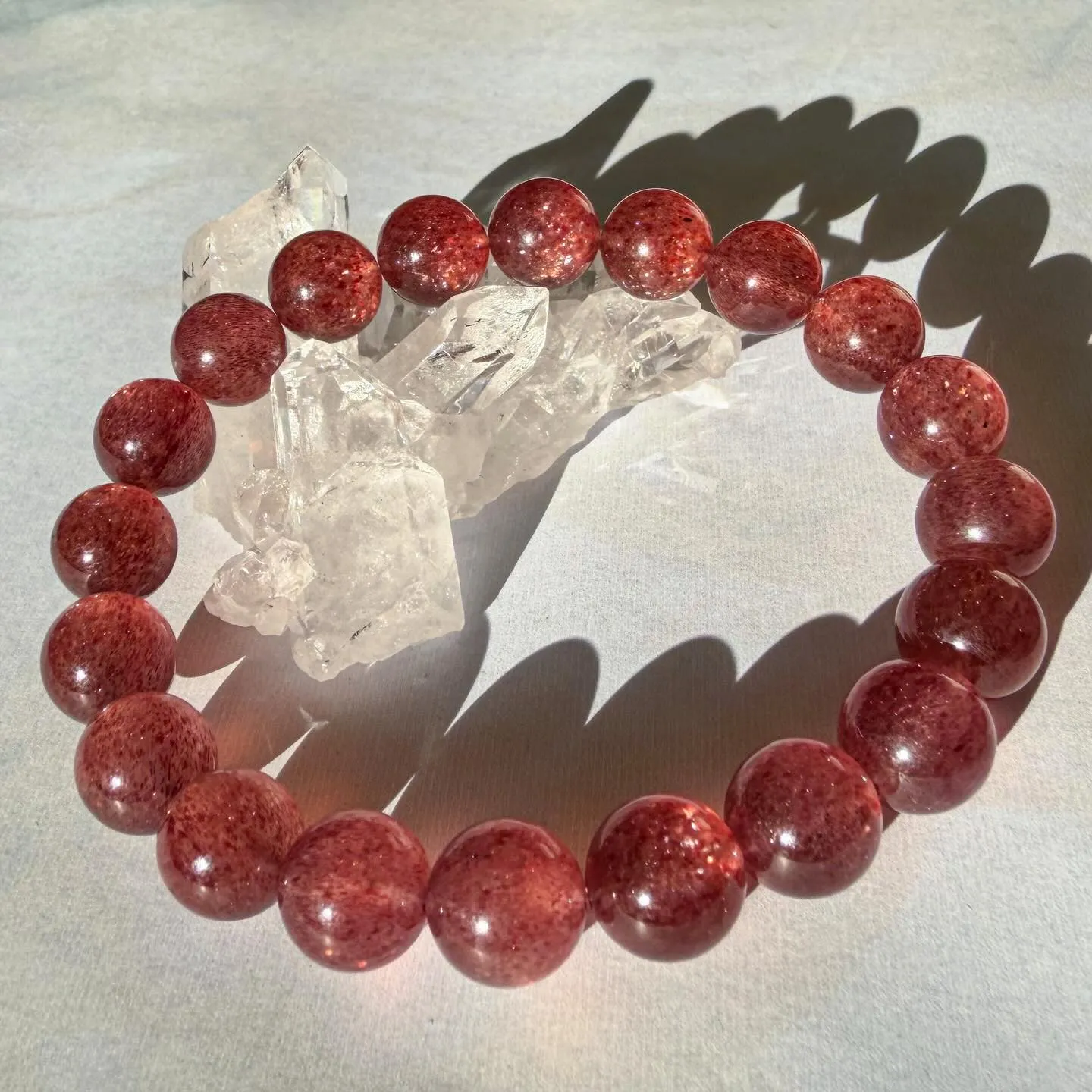 ピンクマイカインクォーツ