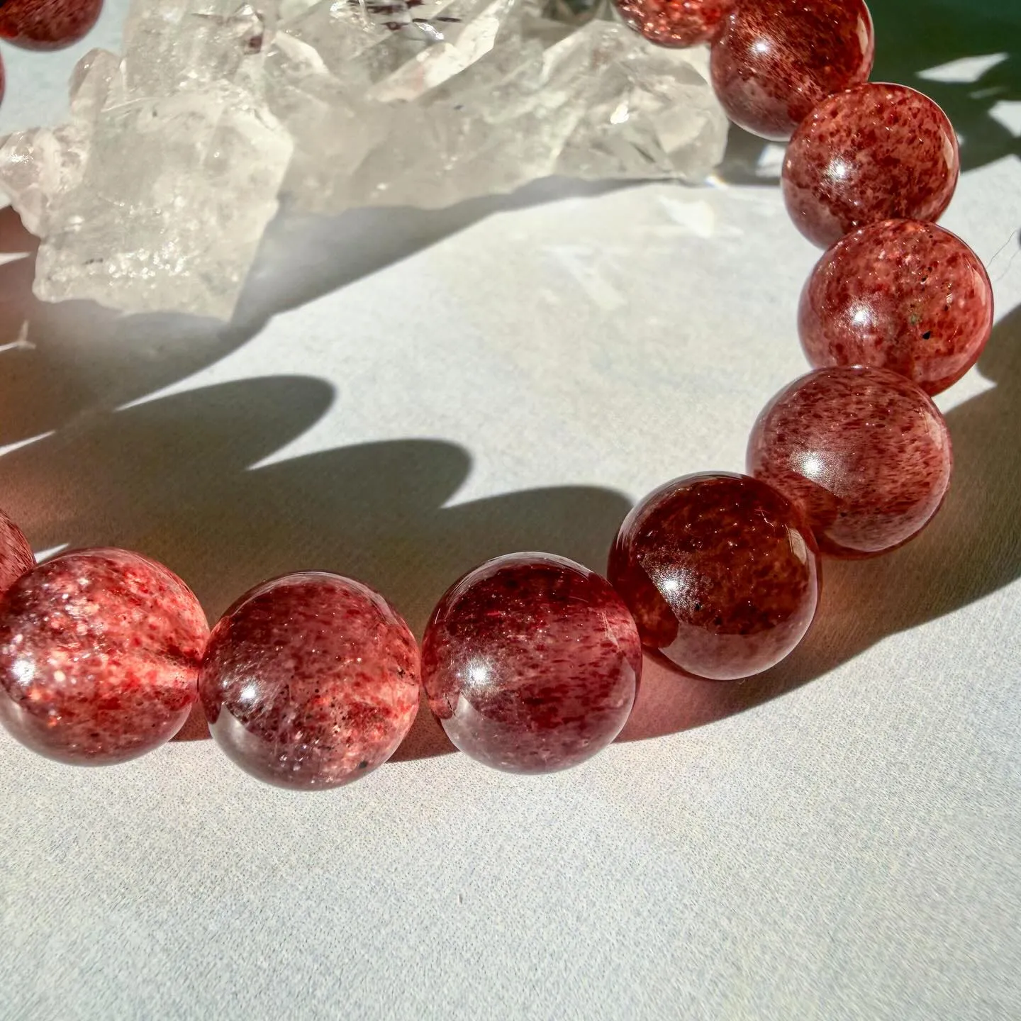 ピンクマイカインクォーツ