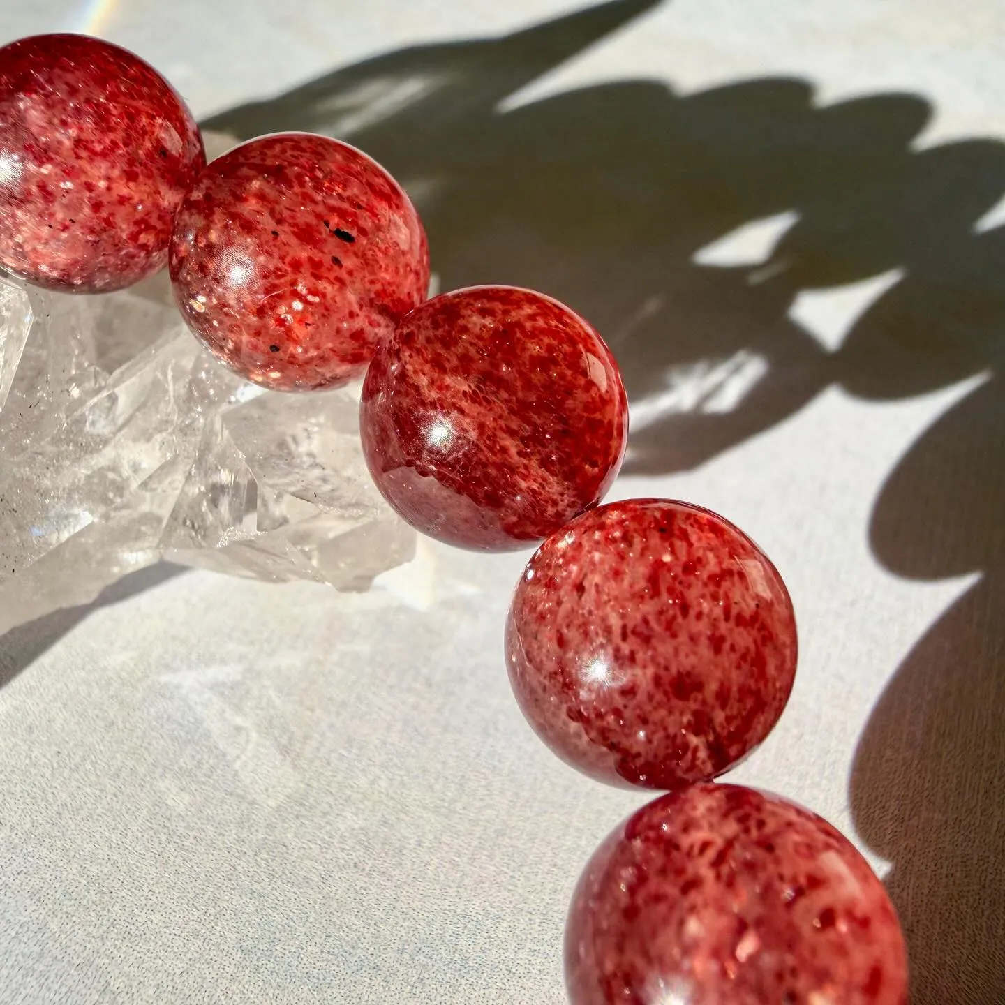 ピンクマイカインクォーツ