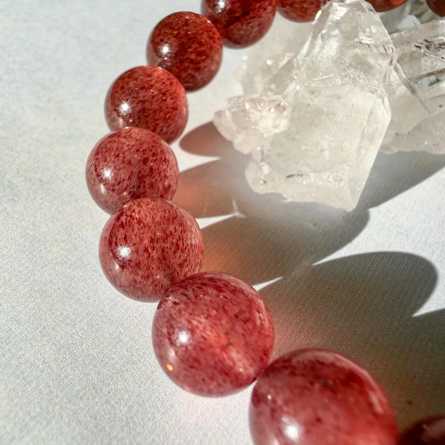 ピンクマイカインクォーツ